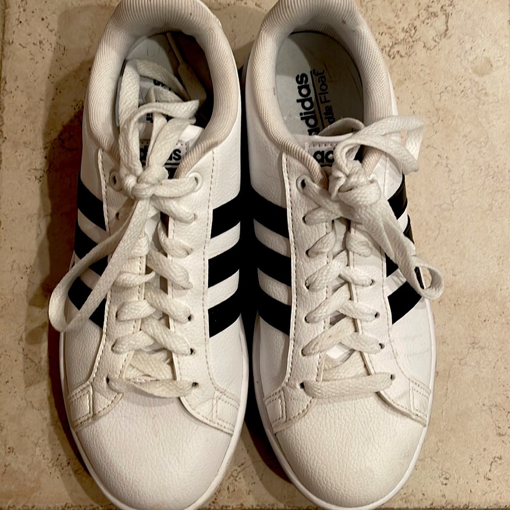 Adidas cloud foam trainers